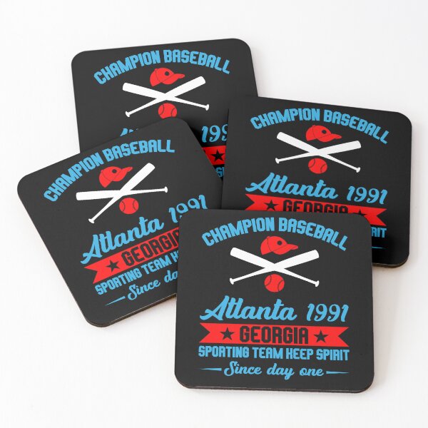 Item preview, Vintage Baseball Atlanta 1991 - Cool Retro Gifts for Baseball Players designed and sold by FanityPrints.