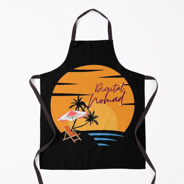 Item preview, Digital nomad lifestyle, working freely from a beach designed and sold by NoetherSym.