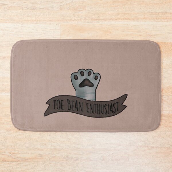 Item preview, Toe Bean Enthusiast Gray Tabby With Black Bean designed and sold by Zephyr-Studio.