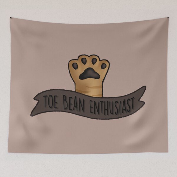 Item preview, Toe Bean Enthusiast Orange Tabby With Black Bean designed and sold by Zephyr-Studio.
