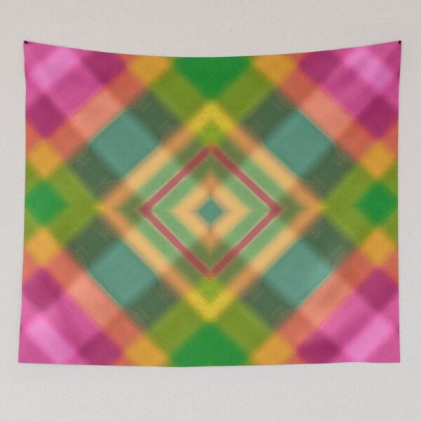 Item preview, UNFORGETTABLE WEST INDIAN CHRISTMAS SOUVENIRS - UNIQUE ABSTRACT GEOMETRIC CARIBBEAN 3D PATTERN PAINTING - GREAT INNOVATIVE DESIGN OF TRADITIONAL GUADELOUPE MADRAS - I LOVE GUADELOUPE GWADA KARUKERA. designed and sold by Ralek.