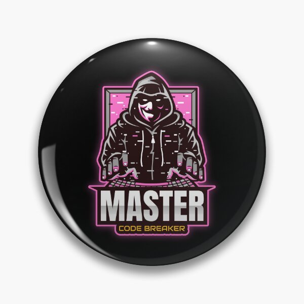 Item preview, Master Code Breaker - Hacker, Cyber Security Pink designed and sold by clubtee.