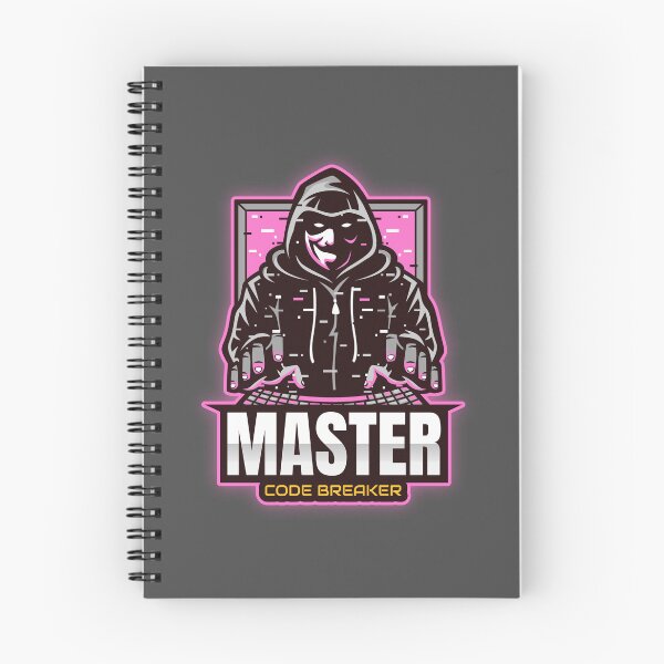 Item preview, Master Code Breaker - Hacker, Cyber Security Pink designed and sold by clubtee.