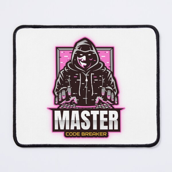 Item preview, Master Code Breaker - Hacker, Cyber Security Pink designed and sold by clubtee.