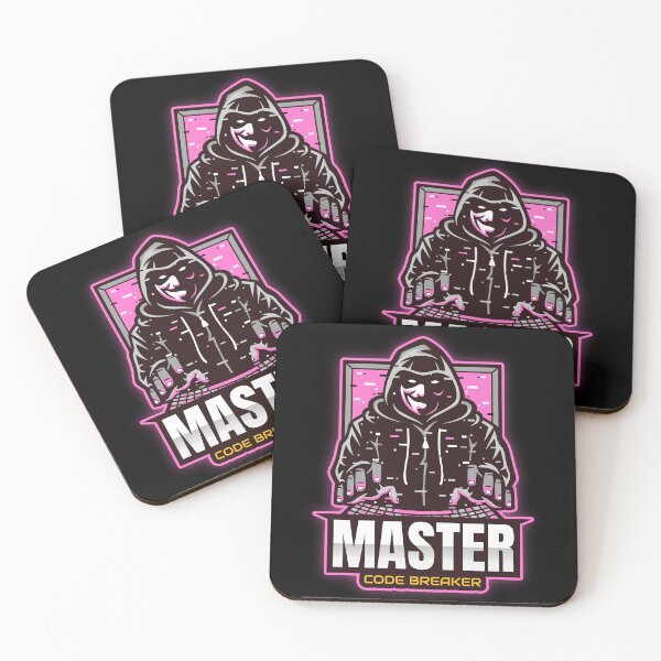 Item preview, Master Code Breaker - Hacker, Cyber Security Pink designed and sold by clubtee.
