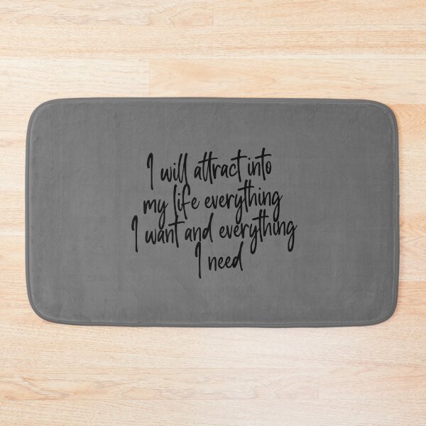 Item preview, i will attract my life everything i want and every thing i need  designed and sold by NAZIMNADIR.