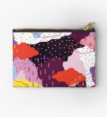 Purple Winter Studio Pouch