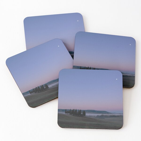 Item preview, Mist at dawn over Val D'Orcia, Tuscany, Italy designed and sold by AndrewJonesFoto.