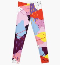 Purple Winter Leggings