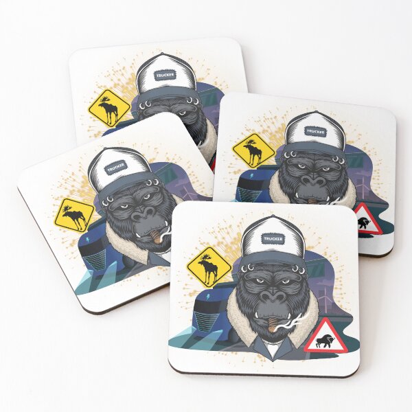 Item preview, Gorilla Trucker designed and sold by adembulut.