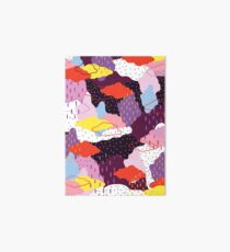 Purple Winter Art Board