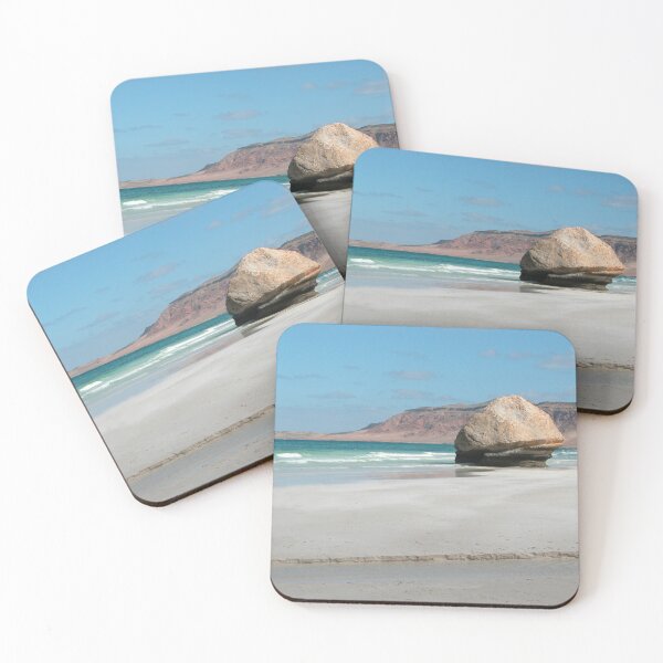 Item preview, Scenic Tropical Beach with Boulder Landscape designed and sold by worldways.
