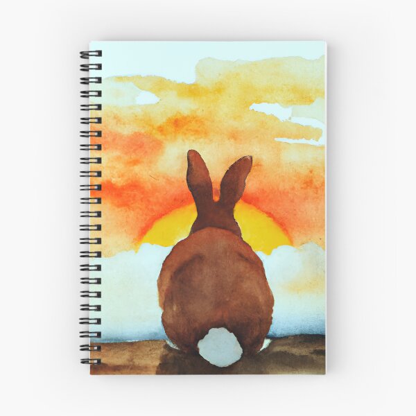 Item preview, Rabbit Looking At Sunset designed and sold by AyfuDesigns.