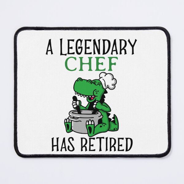 Item preview, A Legendary Chef Has Retired designed and sold by Studioapartment.