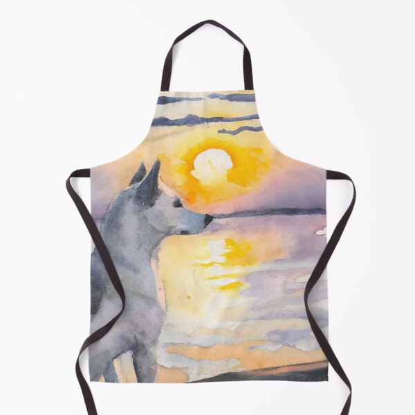 Item preview, Dog Looking At Sunset designed and sold by AyfuDesigns.