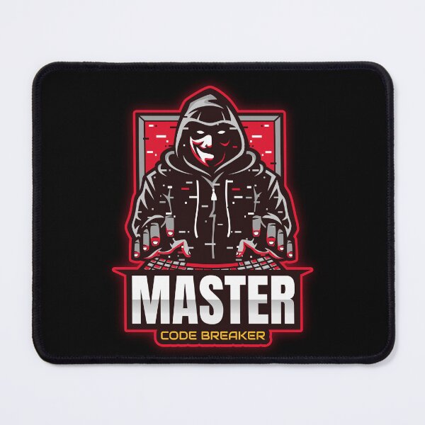 Item preview, Master Code Breaker - Hacker, Cyber Security Red designed and sold by clubtee.