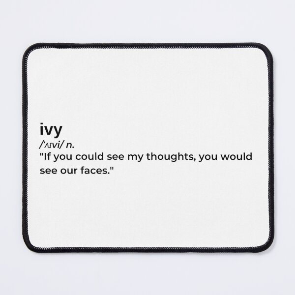 Item preview, Ivy by Frank Ocean designed and sold by RapLyricsStore.