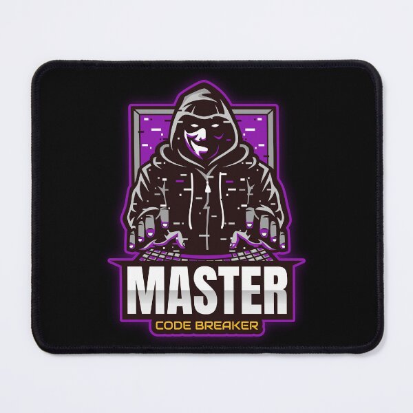 Item preview, Master Code Breaker - Hacker, Cyber Security Purple designed and sold by clubtee.