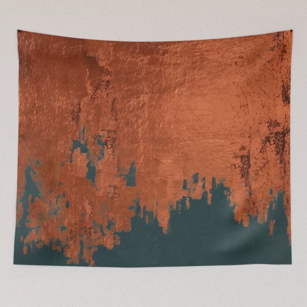 Item preview, Verne Copper and Teal Green Rust designed and sold by meggydesigns.