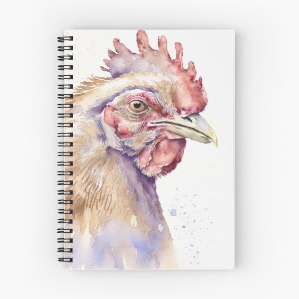 Item preview, Water colour hen designed and sold by BloodRubyz.