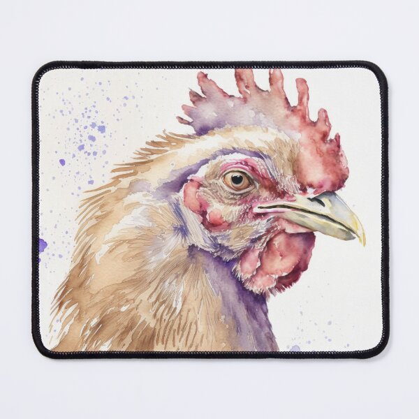 Item preview, Water colour hen designed and sold by BloodRubyz.