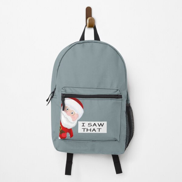 Item preview, Santa Claus I Saw That Santa Claus Sticker designed and sold by Teetans.