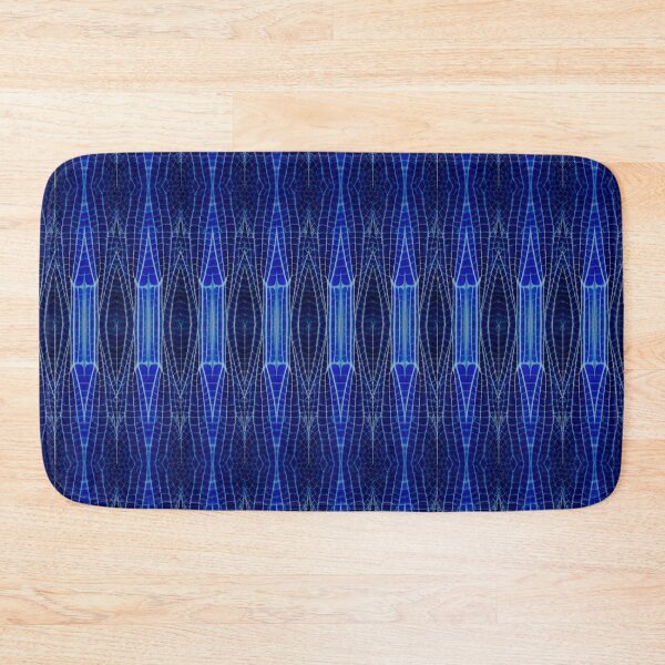 Item preview, Dragonfly wing pattern bright blues designed and sold by FlossOrFi.