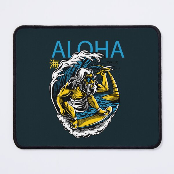 Item preview, Aloha - Zeus Surfing T-Shirt designed and sold by Art DNA.