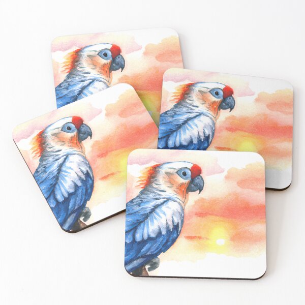 Item preview, Parrot Looking At Sunset designed and sold by AyfuDesigns.