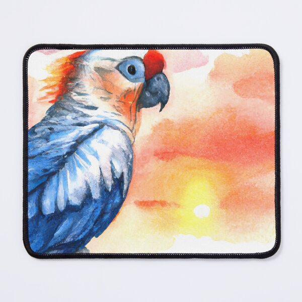 Item preview, Parrot Looking At Sunset designed and sold by AyfuDesigns.