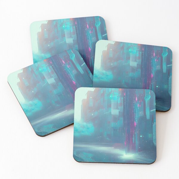 Item preview, Futuristic Hotel designed and sold by AbstractlyArt.
