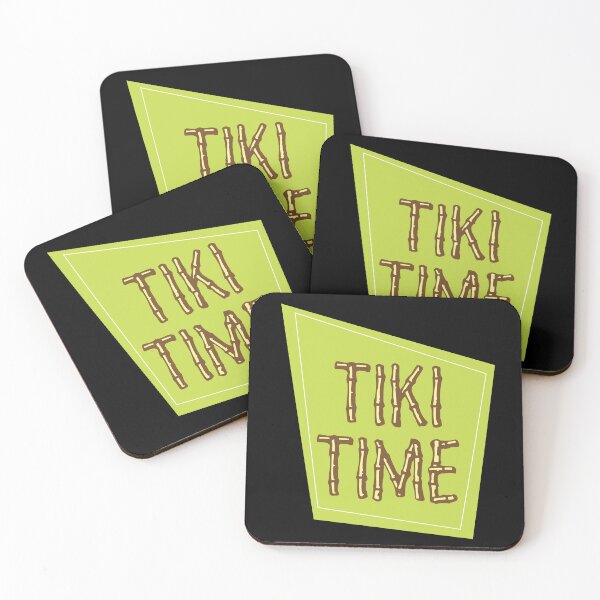 Item preview, Retro Tiki Bar Design designed and sold by Futurebeachbum.