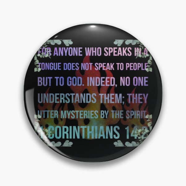 Item preview, Speaking in Tongues 1st Corinthians 14 2 designed and sold by Men-Must-Pray.
