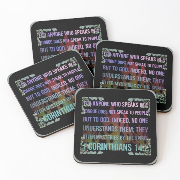 Item preview, Speaking in Tongues 1st Corinthians 14 2 designed and sold by Men-Must-Pray.
