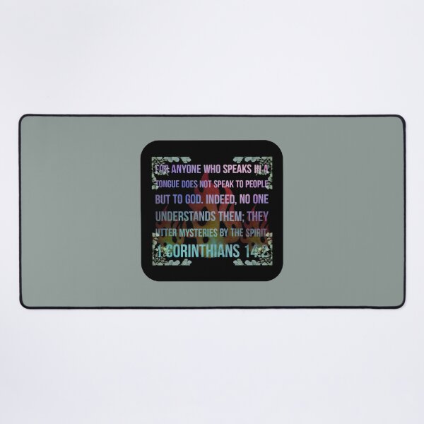 Item preview, Speaking in Tongues 1st Corinthians 14 2 designed and sold by Men-Must-Pray.
