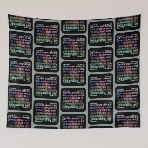 Item preview, Speaking in Tongues 1st Corinthians 14 2 designed and sold by Men-Must-Pray.