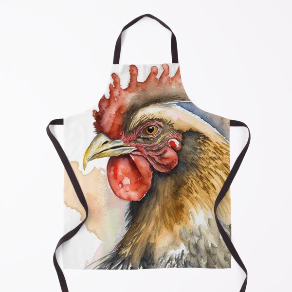 Item preview, Water colour hen designed and sold by BloodRubyz.