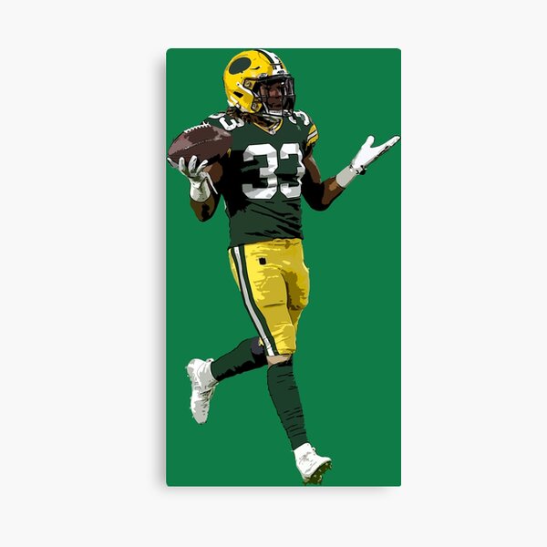 Packers #33 Aaron Jones Sport Frame