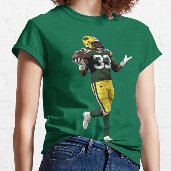 Run it down their throat Aaron Jones Green Bay Packers tshirt - Kingteeshop