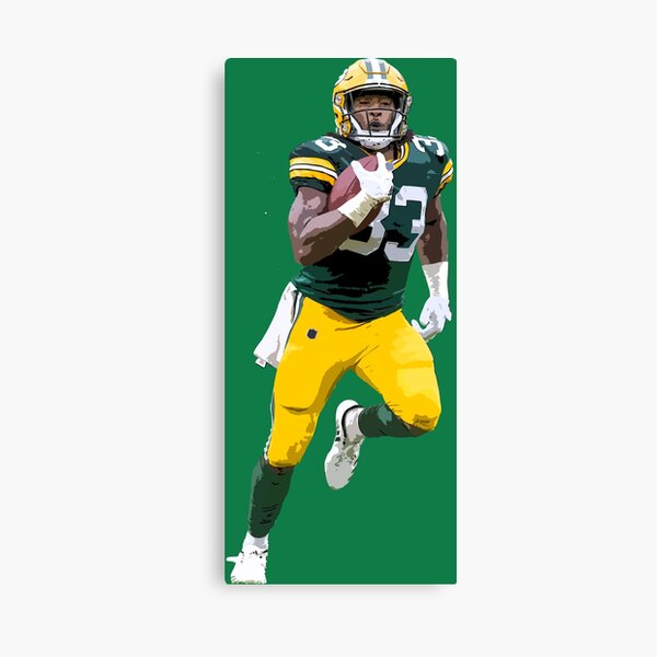 Packers #33 Aaron Jones Sport Frame