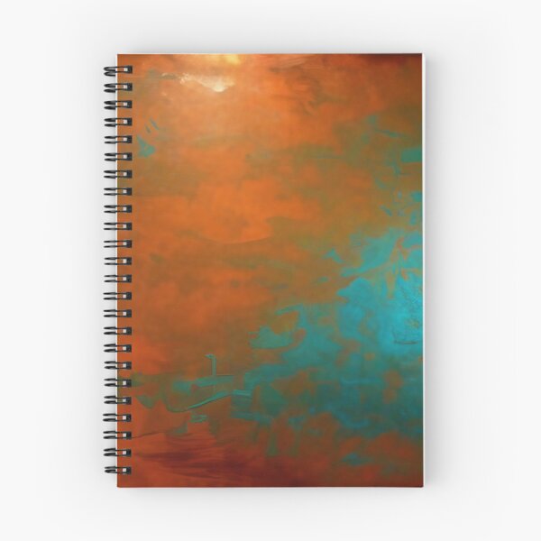 Item preview, Blaixe Copper and Aqua Blue Rust designed and sold by meggydesigns.