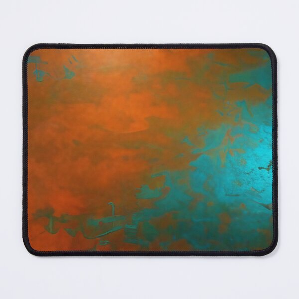 Item preview, Blaixe Copper and Aqua Blue Rust designed and sold by meggydesigns.