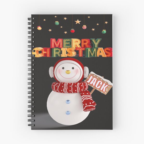 Item preview, PERSONALISED CHRISTMAS MERRY CHRISTMAS JACK designed and sold by sailorsam1805.