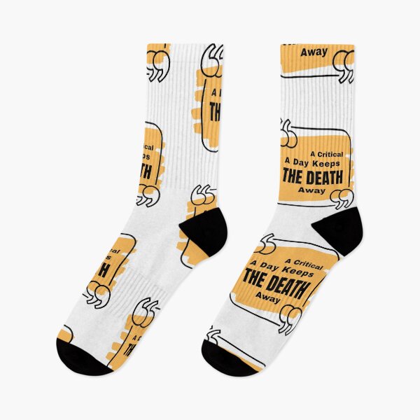 Item preview, A Critical A Day Keeps The Death Away - Funny Styles Women Men Fashion Gift designed and sold by Ramesh ⭐⭐⭐⭐⭐.