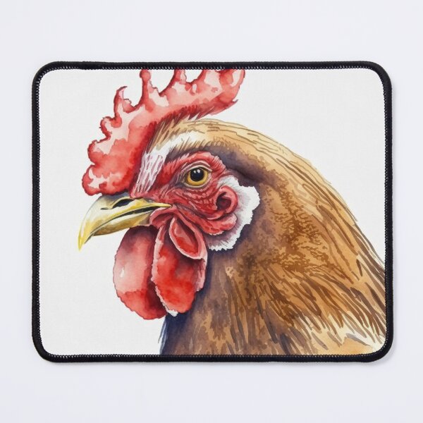 Item preview, Water colour hen designed and sold by BloodRubyz.