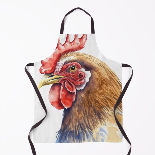 Item preview, Water colour hen designed and sold by BloodRubyz.