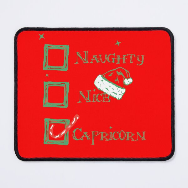 Item preview, Naughty Nice I Tried Capricorn designed and sold by rhombusOnion.