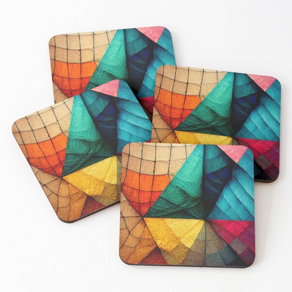 Item preview, Colored geometric mesh designed and sold by G-M-Designs.