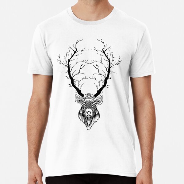 Deer To Tree Transformation Premium T-Shirt