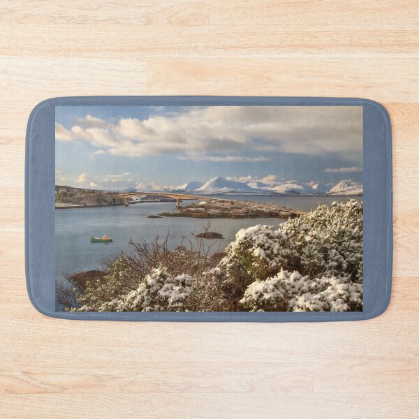 Item preview, Skye Bridge and The Cuillins in Winter designed and sold by PhotosEcosse.